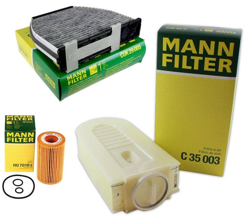 Mercedes Filter Service Kit 6511800109 - MANN-FILTER 1646202KIT